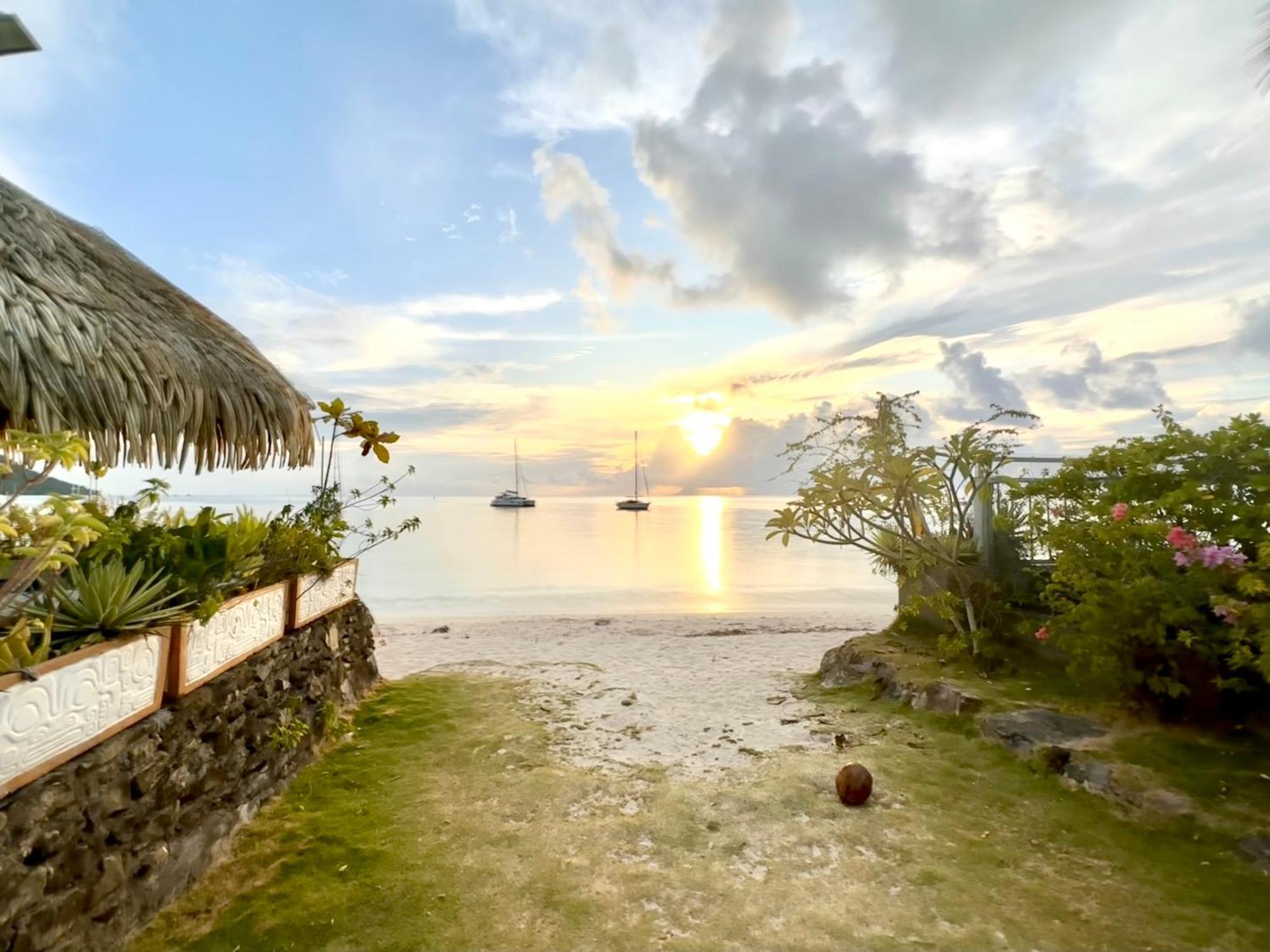 Meri Lodge Huahine « Room Of Marta » Fare Zewnętrze zdjęcie